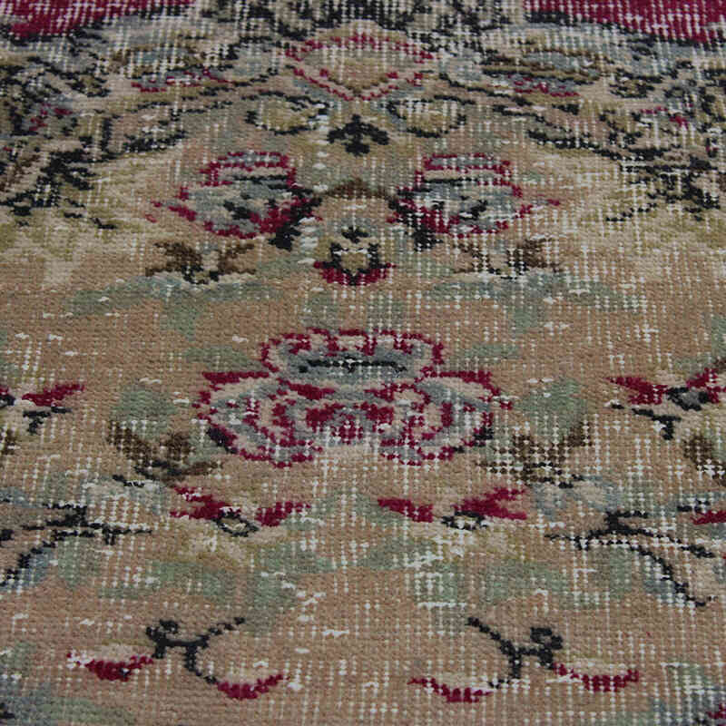 Alfombra Vintage Turca Anudada a Mano - 194 cm x 290 cm - K0083030
