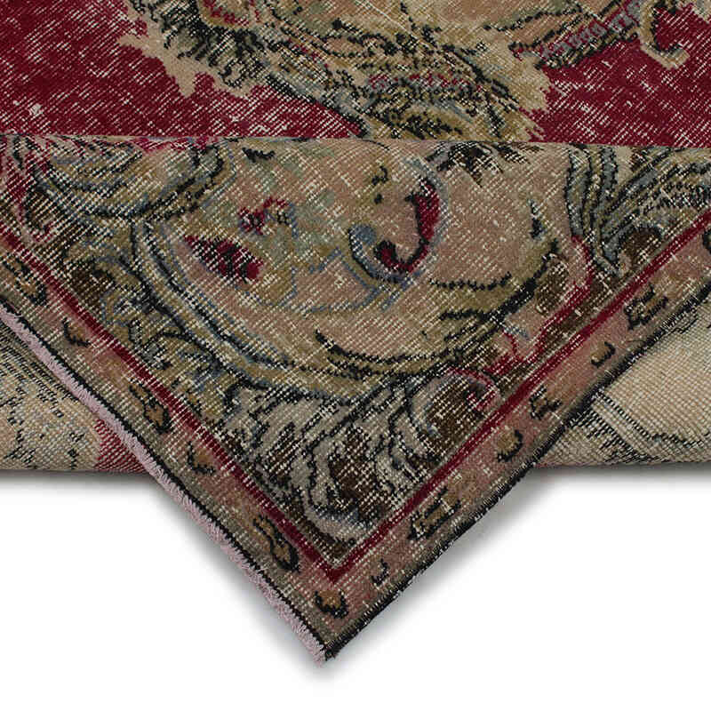 Alfombra Vintage Turca Anudada a Mano - 194 cm x 290 cm - K0083030