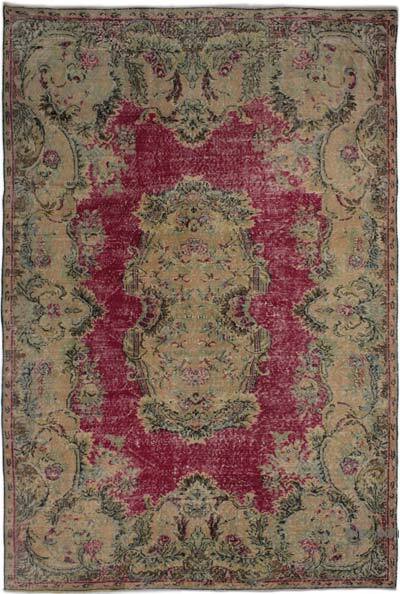 El Dokuma Vintage Halı - 194 cm x 290 cm