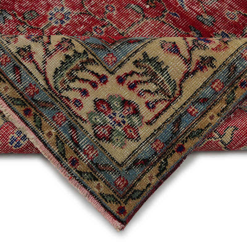 El Dokuma Vintage Halı - 153 cm x 262 cm - K0083031