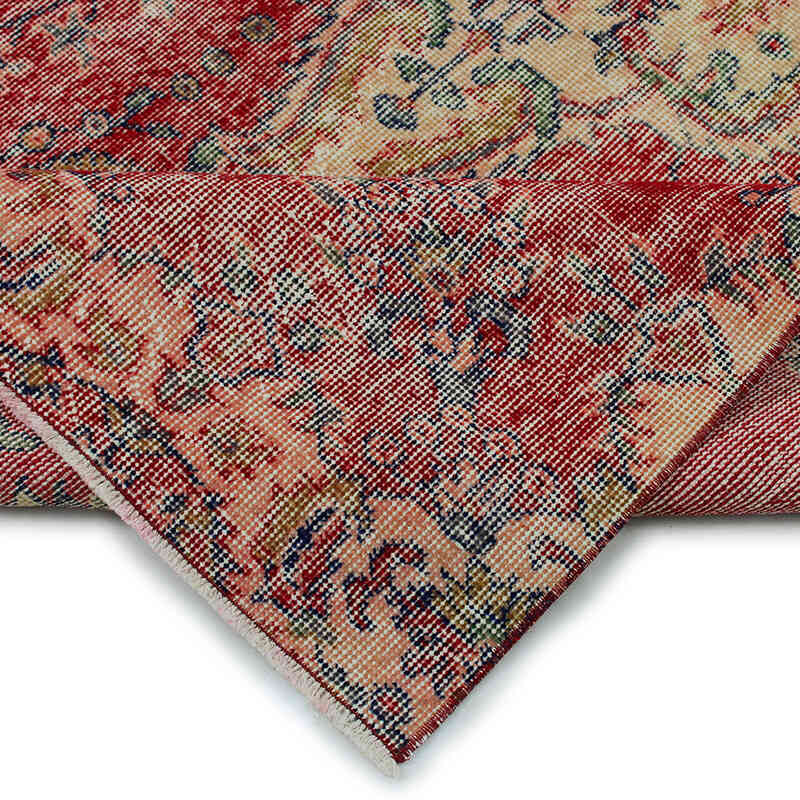 Vintage Turkish Hand-Knotted Rug - 4' 7" x 9'  (55" x 108") - K0083032