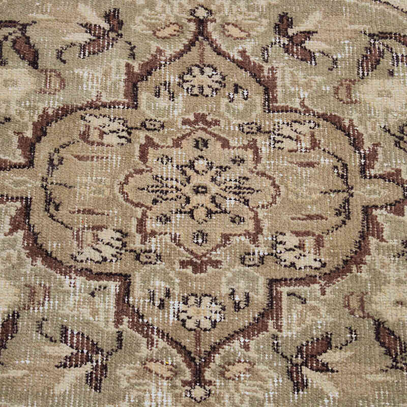 Alfombra Vintage Turca Anudada a Mano - 153 cm x 237 cm - K0083036
