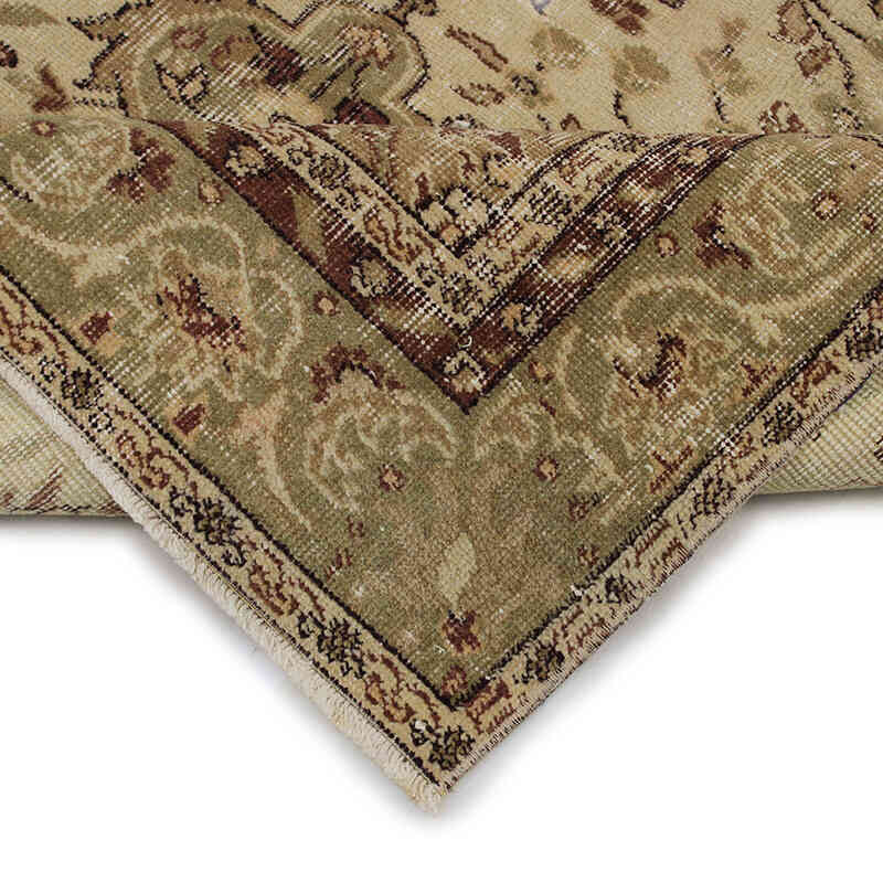Alfombra Vintage Turca Anudada a Mano - 153 cm x 237 cm - K0083036