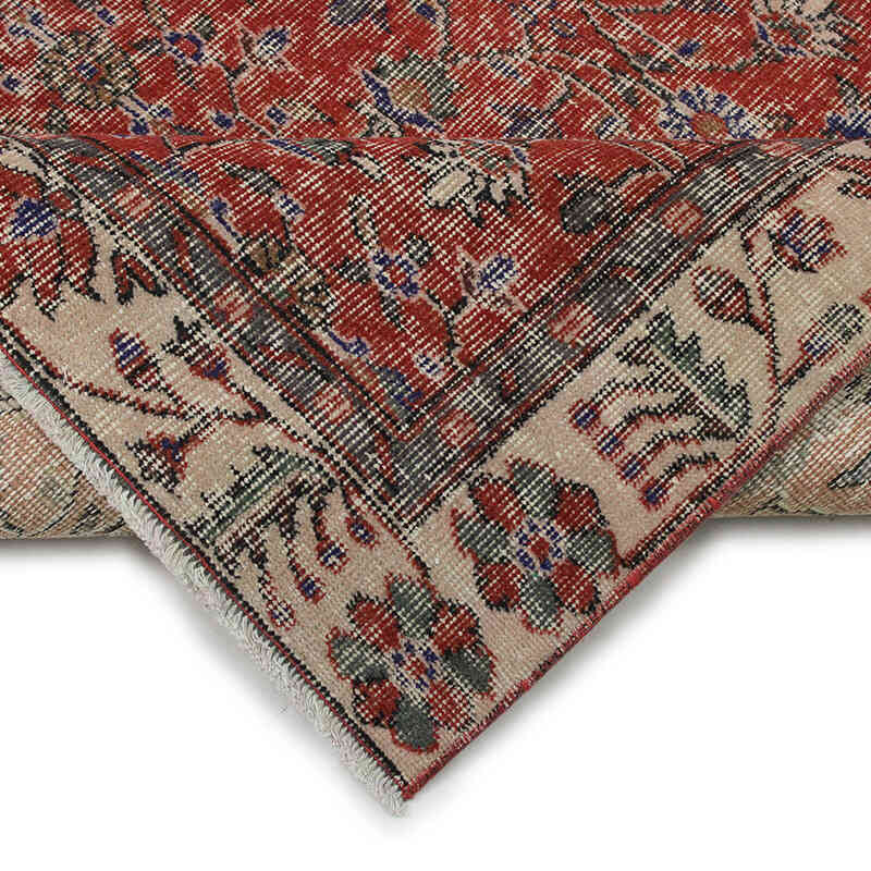 El Dokuma Vintage Halı - 150 cm x 262 cm - K0083037