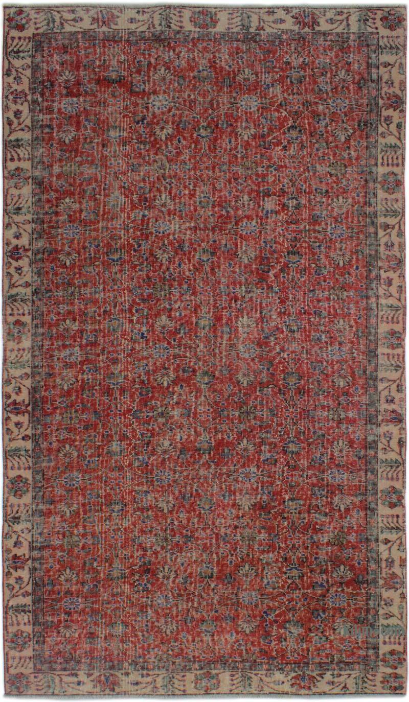 El Dokuma Vintage Halı - 150 cm x 262 cm - K0083037