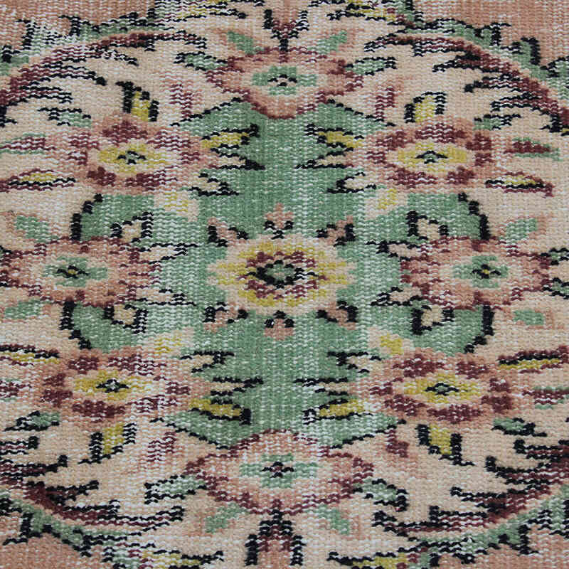 Alfombra Vintage Turca Anudada a Mano - 165 cm x 245 cm - K0083041