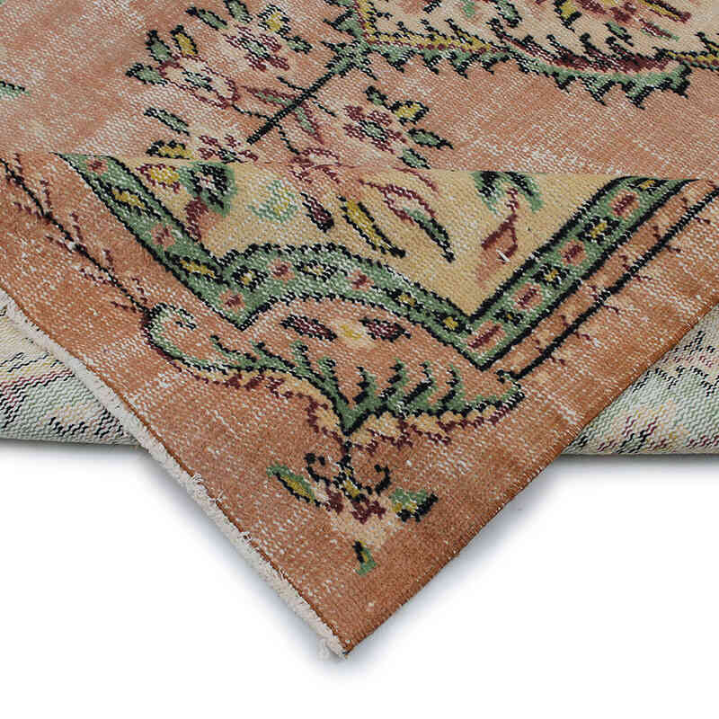 Alfombra Vintage Turca Anudada a Mano - 165 cm x 245 cm - K0083041