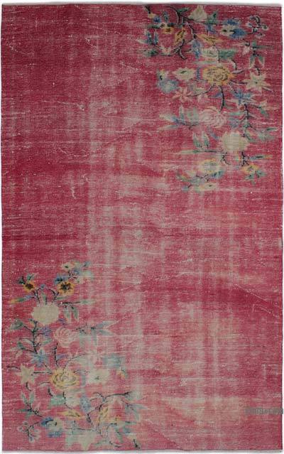 Vintage Turkish Hand-Knotted Rug - 5'  x 8'  (60" x 96")