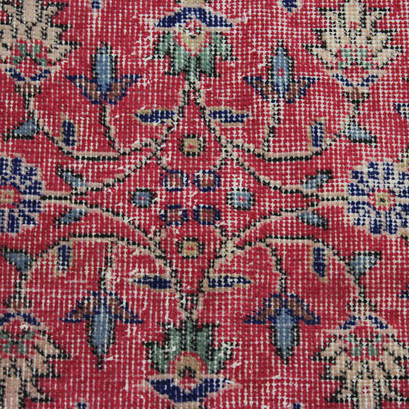 Alfombra Vintage Turca Anudada a Mano - 112 cm x 198 cm - K0083047