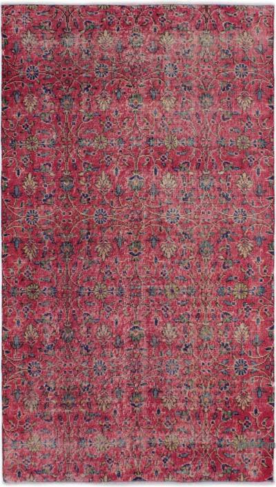 Alfombra Vintage Turca Anudada a Mano - 112 cm x 198 cm