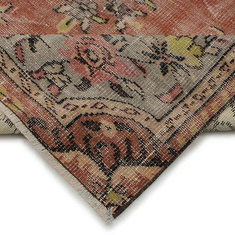 Alfombra Vintage Turca Anudada a Mano - 157 cm x 267 cm - K0083048