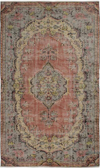 Alfombra Vintage Turca Anudada a Mano - 157 cm x 267 cm