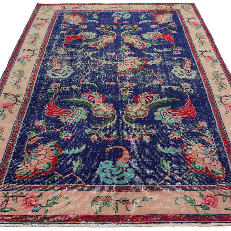 El Dokuma Vintage Halı - 156 cm x 256 cm - K0083051