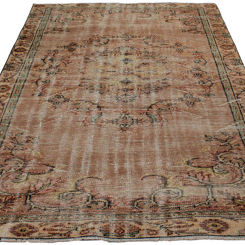 Vintage Turkish Hand-Knotted Rug - 5' 5" x 8' 2" (65" x 98") - K0083052