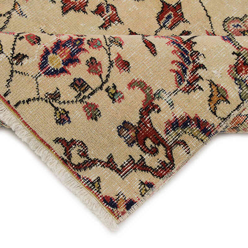 El Dokuma Vintage Halı - 107 cm x 178 cm - K0083053