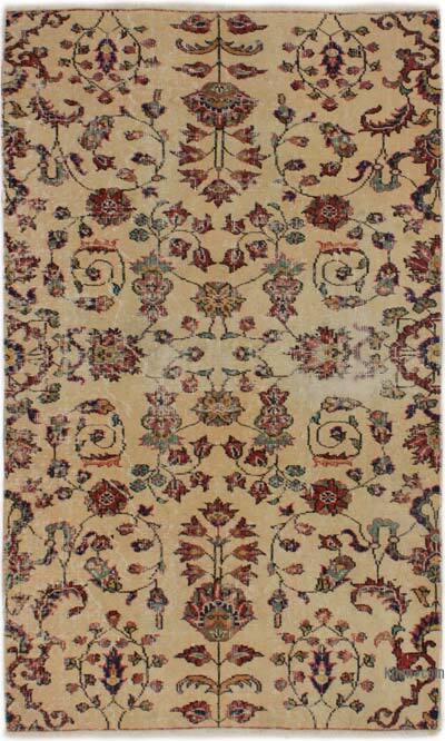 Vintage Turkish Hand-Knotted Rug - 3' 6" x 5' 10" (42" x 70")