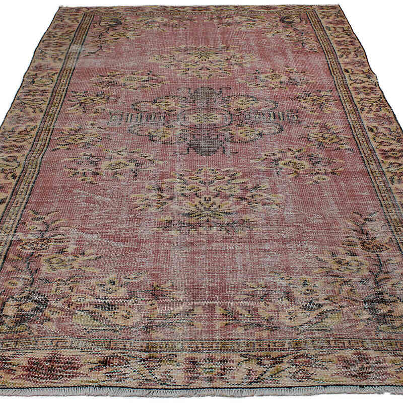 El Dokuma Vintage Halı - 171 cm x 270 cm - K0083054