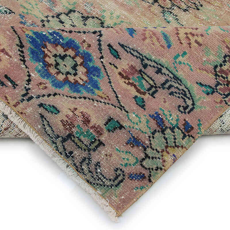 El Dokuma Vintage Halı - 155 cm x 254 cm - K0083056