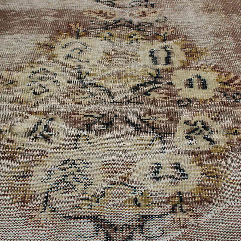 Alfombra Vintage Turca Anudada a Mano - 194 cm x 288 cm - K0083057