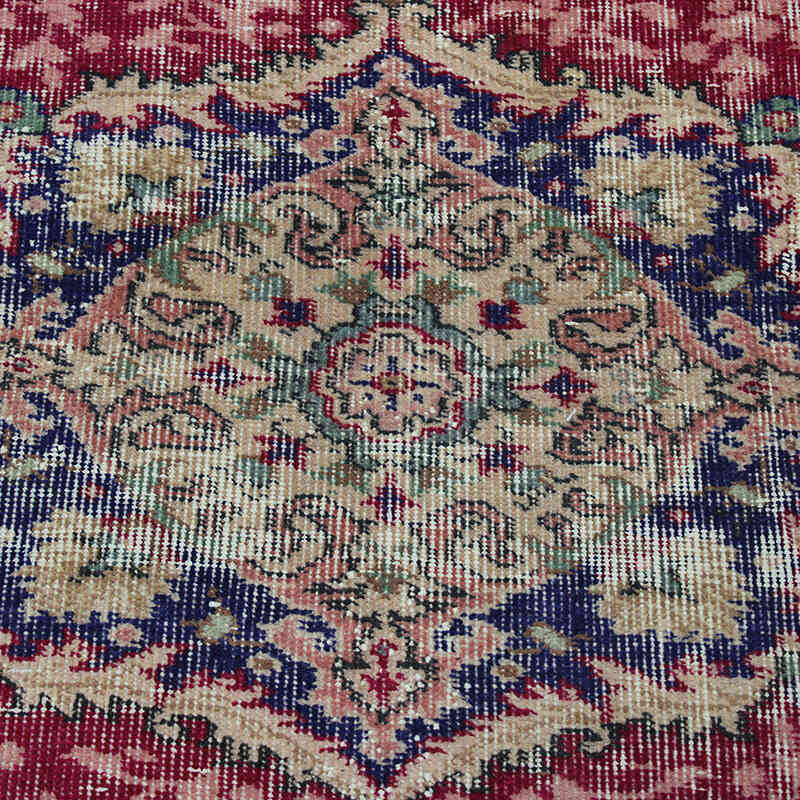 Alfombra Vintage Turca Anudada a Mano - 163 cm x 258 cm - K0083059