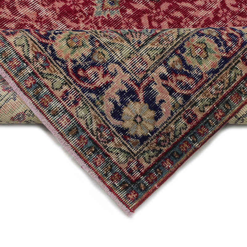 Alfombra Vintage Turca Anudada a Mano - 163 cm x 258 cm - K0083059