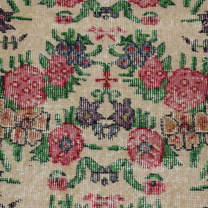 El Dokuma Vintage Halı - 168 cm x 275 cm - K0083060