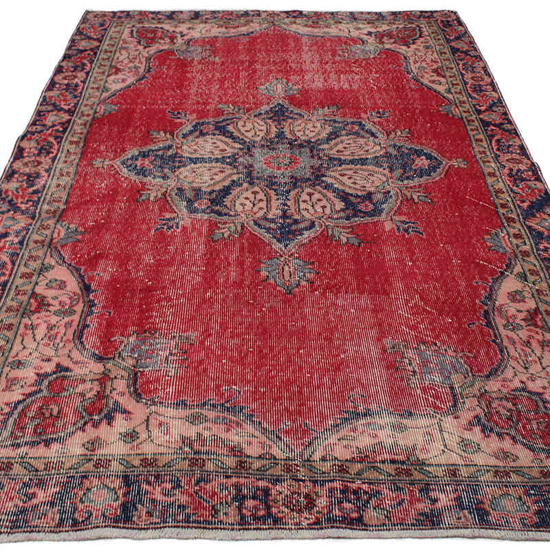 El Dokuma Vintage Halı - 172 cm x 282 cm - K0083062