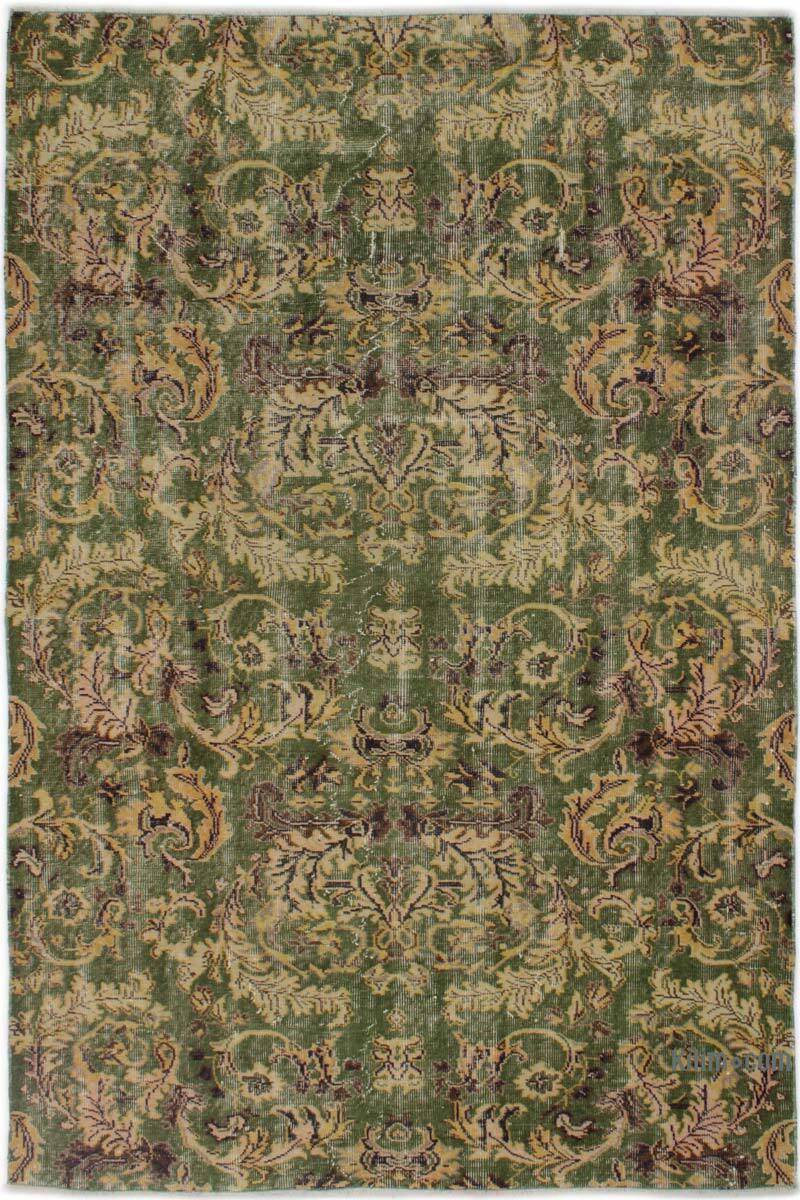 El Dokuma Vintage Halı - 155 cm x 238 cm - K0083067