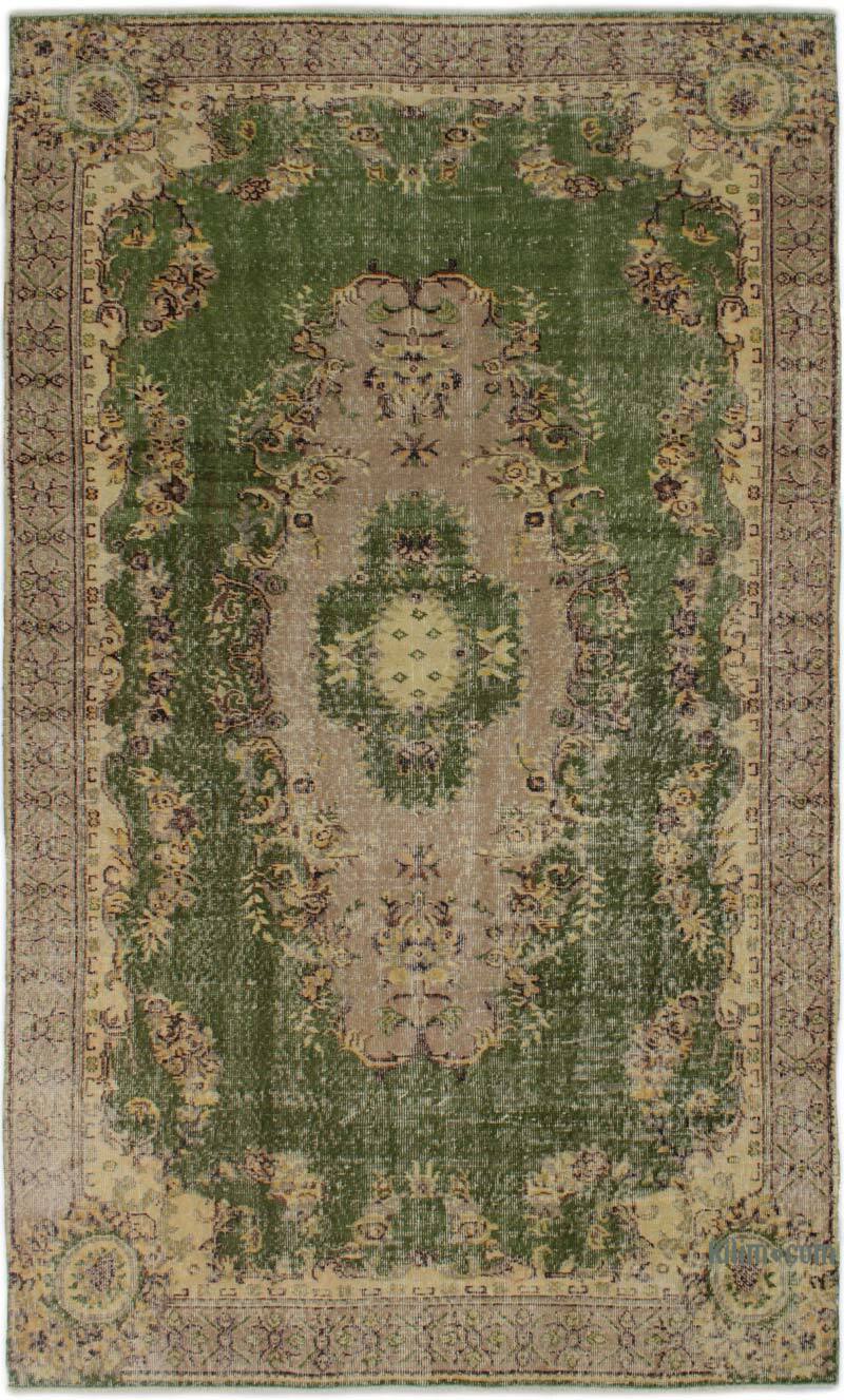 Alfombra Vintage Turca Anudada a Mano - 161 cm x 271 cm - K0083068