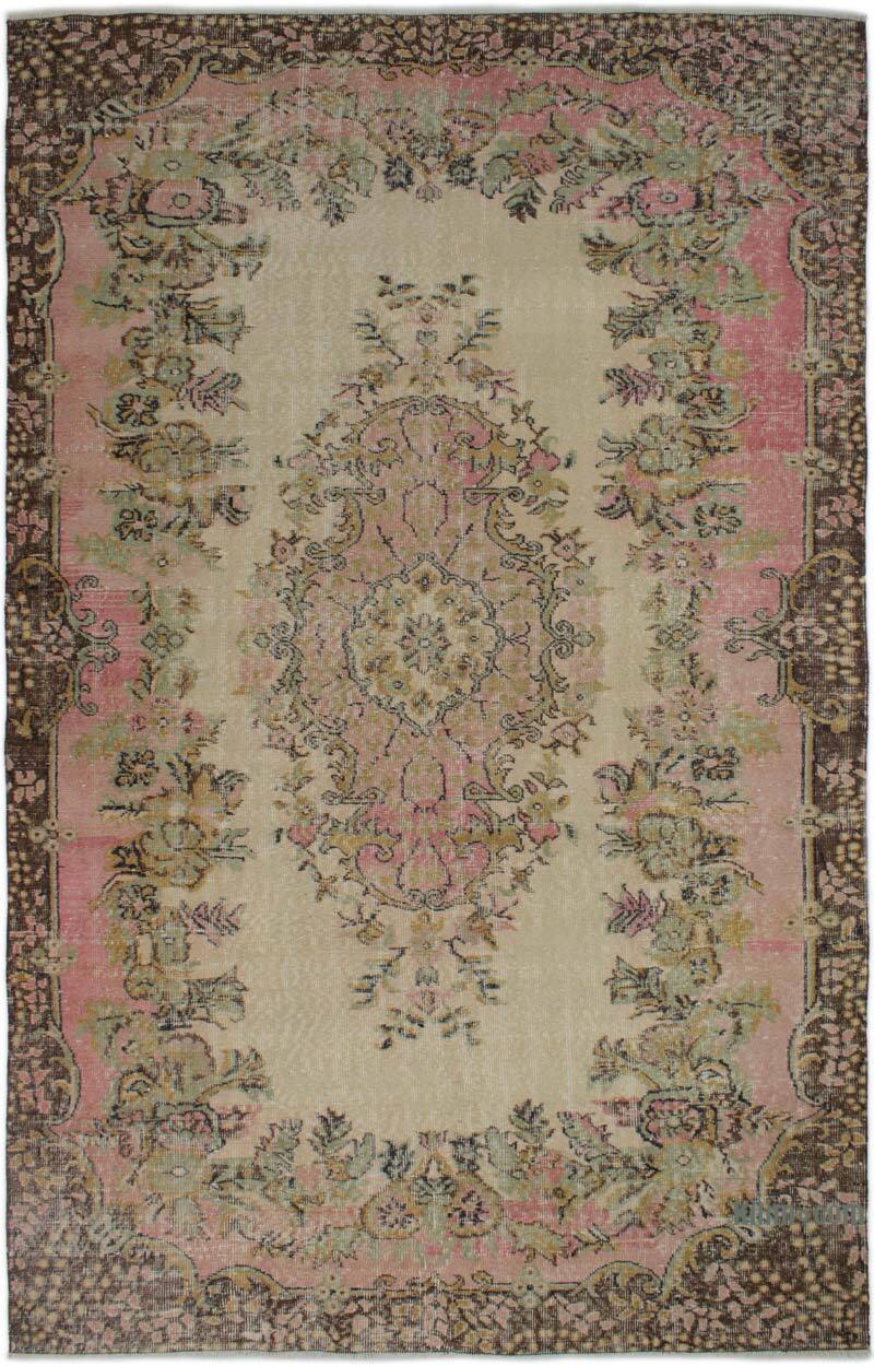 El Dokuma Vintage Halı - 180 cm x 288 cm - K0083070