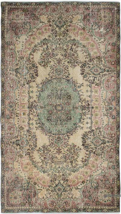 El Dokuma Vintage Halı - 164 cm x 290 cm