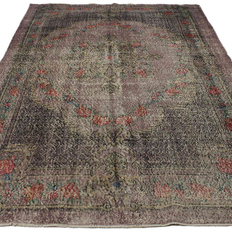 El Dokuma Vintage Halı - 192 cm x 304 cm - K0083073