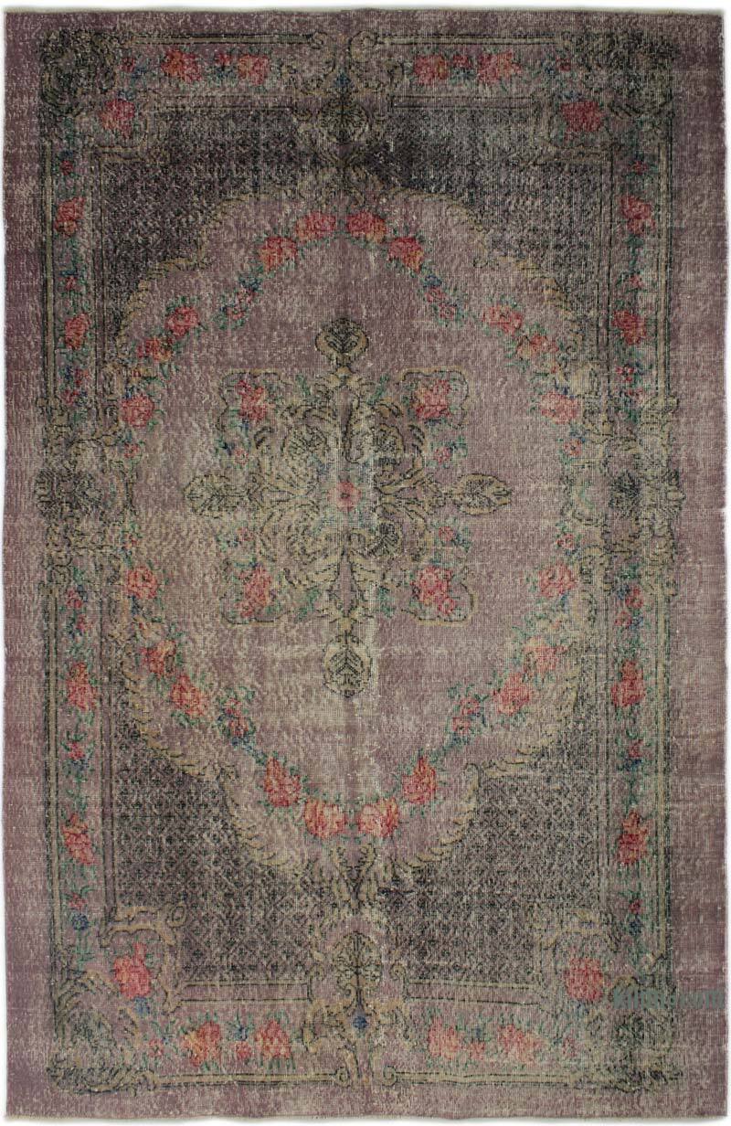 El Dokuma Vintage Halı - 192 cm x 304 cm - K0083073