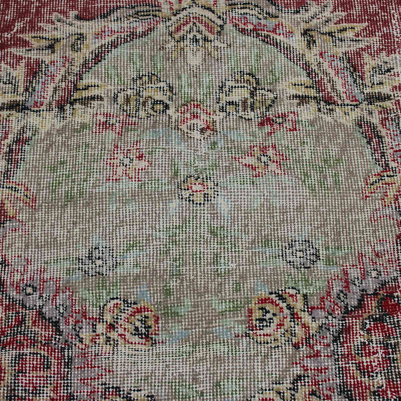 Vintage Turkish Hand-Knotted Rug - 5' 8" x 9' 5" (68" x 113") - K0083074