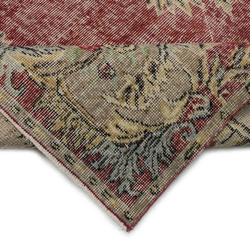 Vintage Turkish Hand-Knotted Rug - 5' 8" x 9' 5" (68" x 113") - K0083074