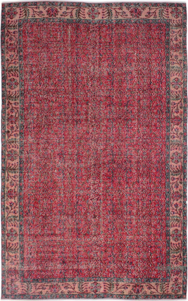 Alfombra Vintage Turca Anudada a Mano - 171 cm x 278 cm - K0083076