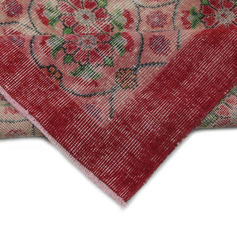 Alfombra Vintage Turca Anudada a Mano - 178 cm x 274 cm - K0083078