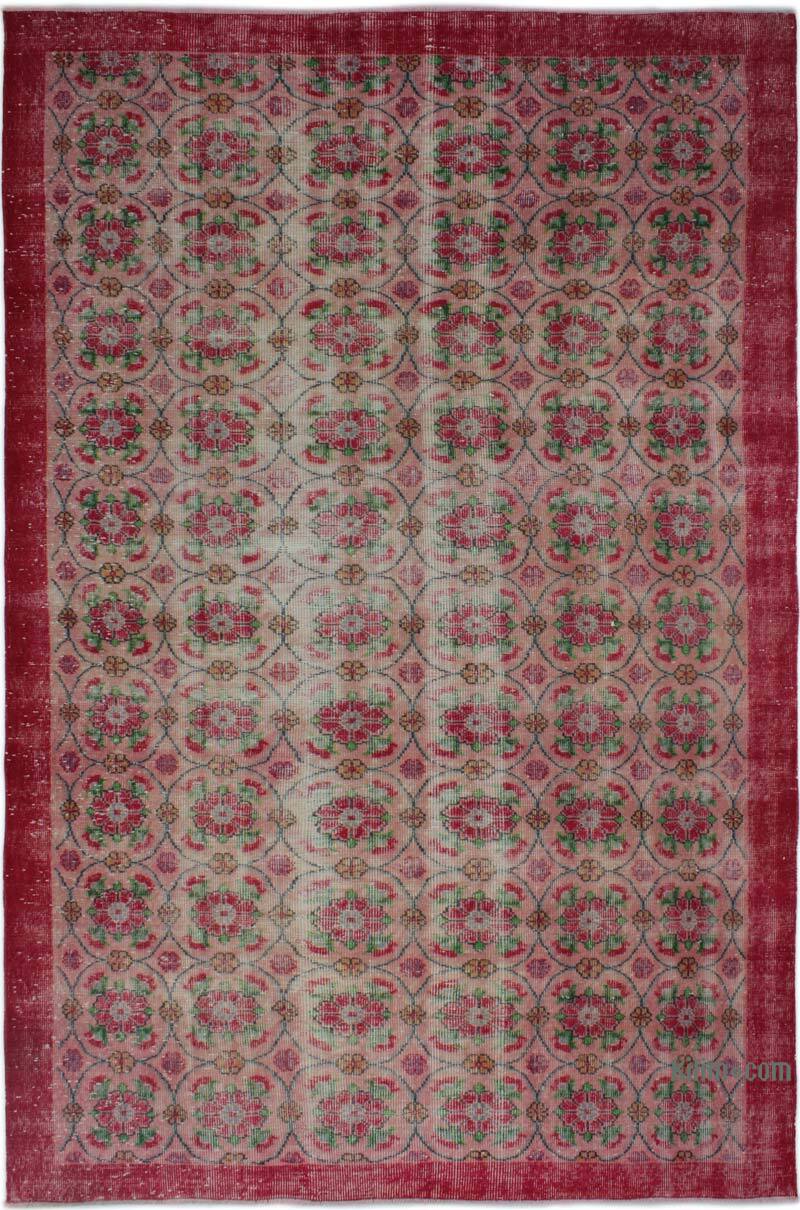 Alfombra Vintage Turca Anudada a Mano - 178 cm x 274 cm - K0083078