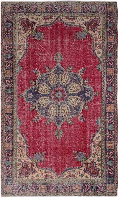 El Dokuma Vintage Halı - 166 cm x 285 cm