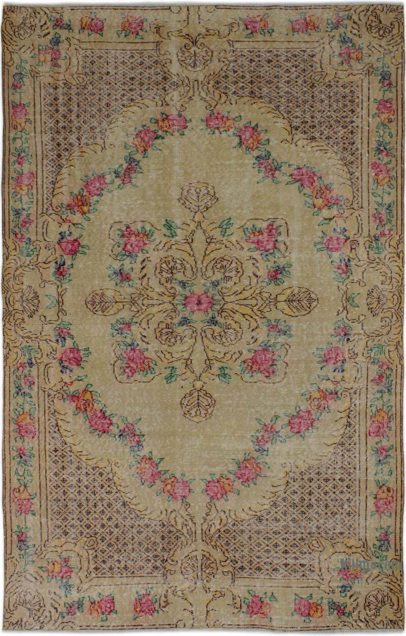 El Dokuma Vintage Halı - 161 cm x 265 cm - K0083081