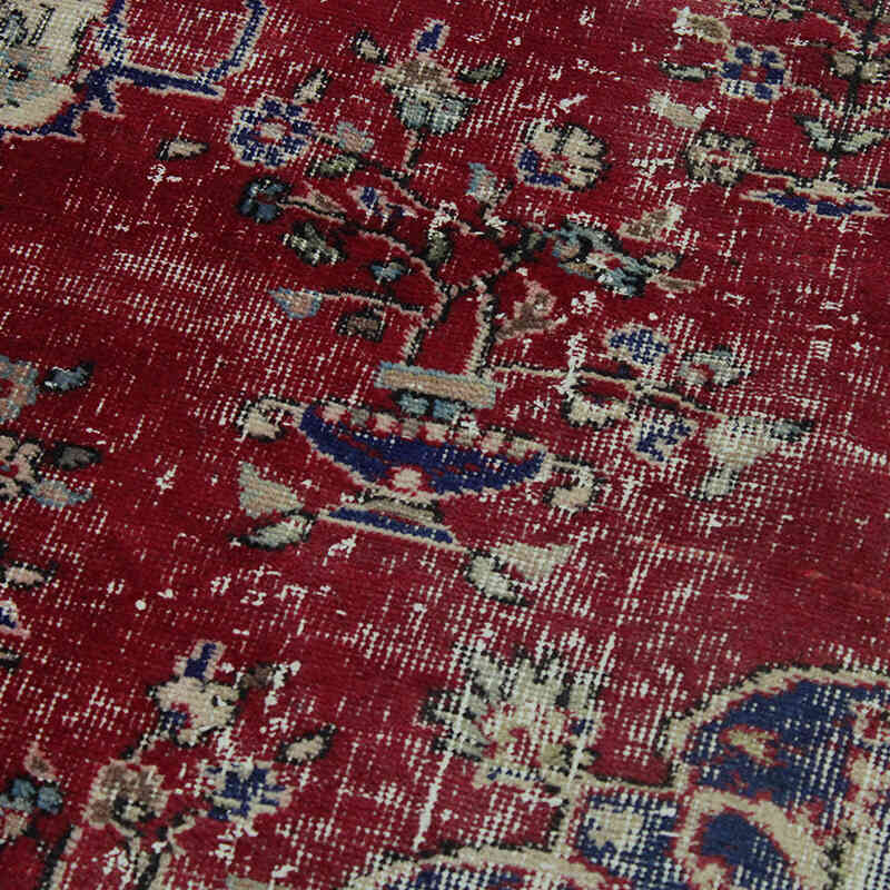 Alfombra Vintage Turca Anudada a Mano - 178 cm x 290 cm - K0083084
