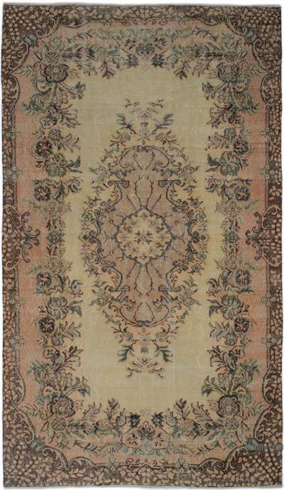 El Dokuma Vintage Halı - 160 cm x 282 cm