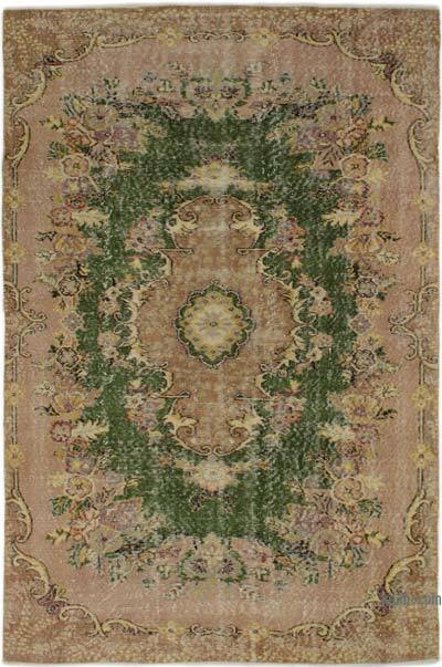 Alfombra Vintage Turca Anudada a Mano - 151 cm x 234 cm