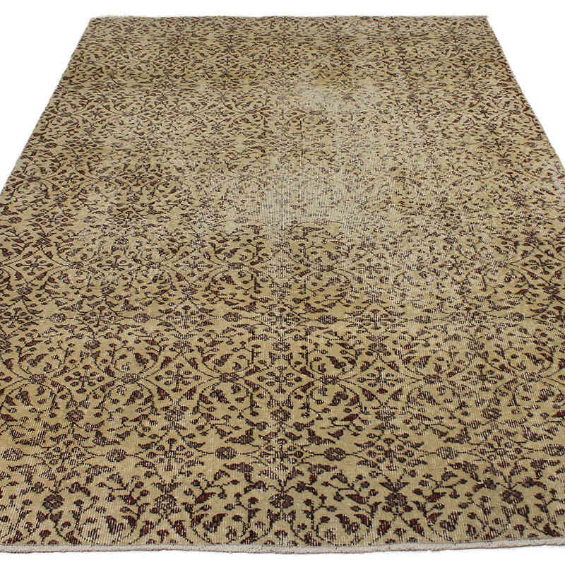 El Dokuma Vintage Halı - 161 cm x 265 cm - K0083088