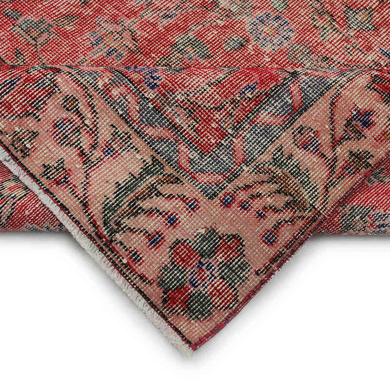 Alfombra Vintage Turca Anudada a Mano - 161 cm x 276 cm - K0083090
