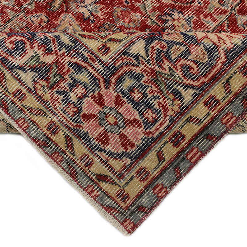 El Dokuma Vintage Halı - 186 cm x 288 cm - K0083091