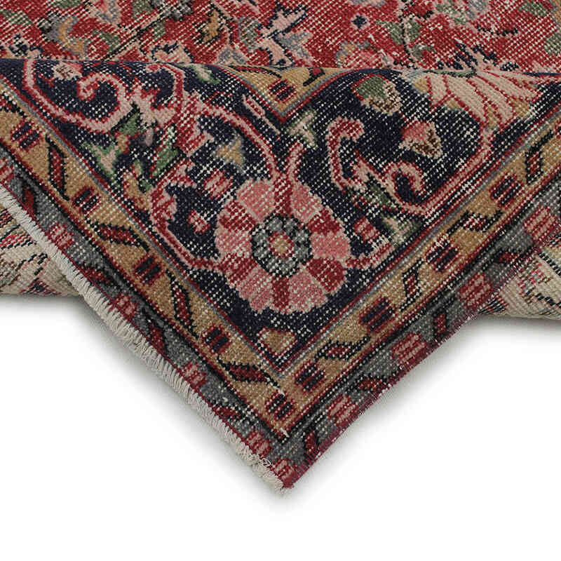 Alfombra Vintage Turca Anudada a Mano - 186 cm x 286 cm - K0083093