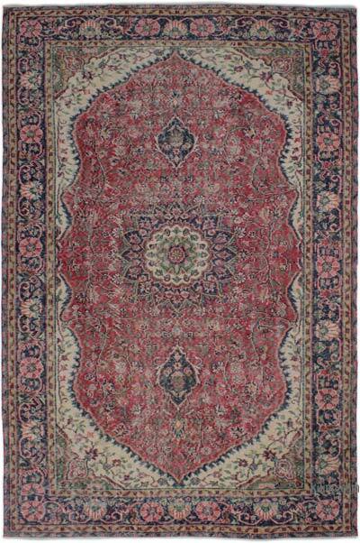 El Dokuma Vintage Halı - 186 cm x 286 cm