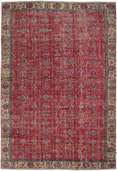 El Dokuma Vintage Halı - 177 cm x 263 cm
