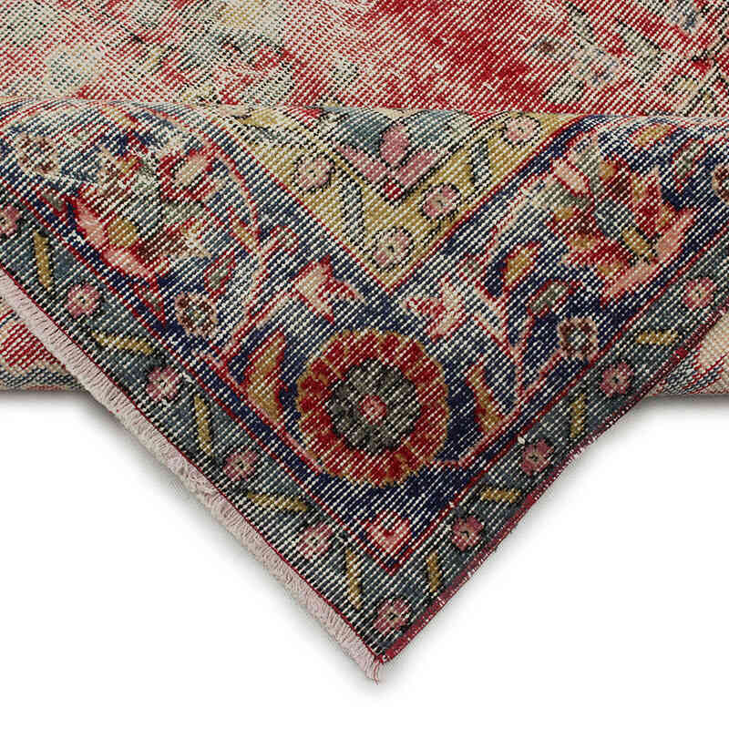 Vintage Turkish Hand-Knotted Rug - 5' 9" x 9'  (69" x 108") - K0083097